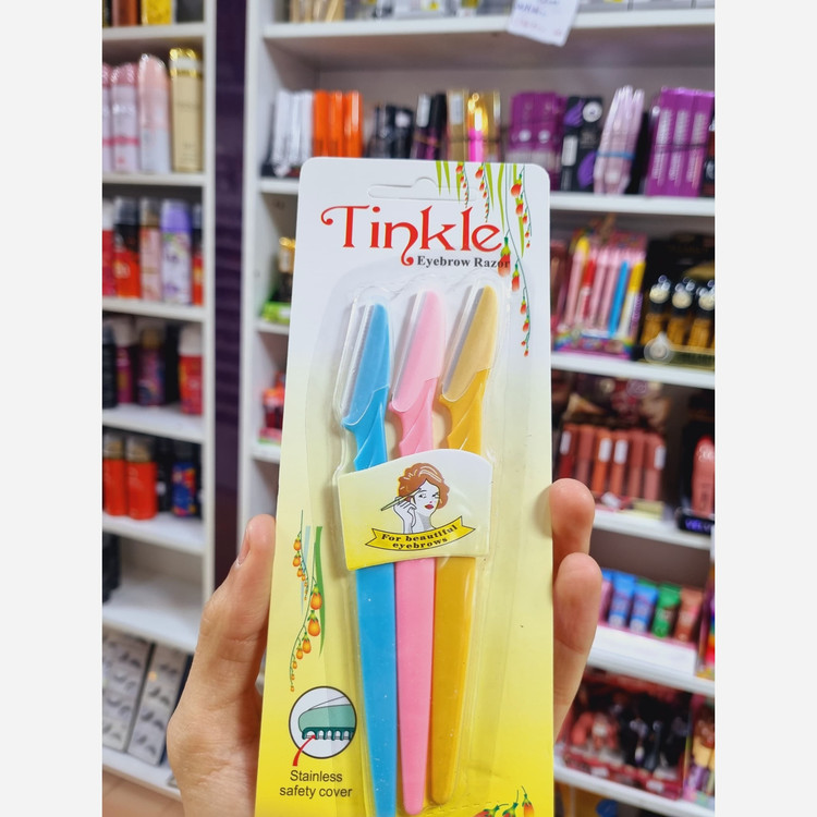 تیغ اصلاح ابرو و صورت تینکل ۳ عددی